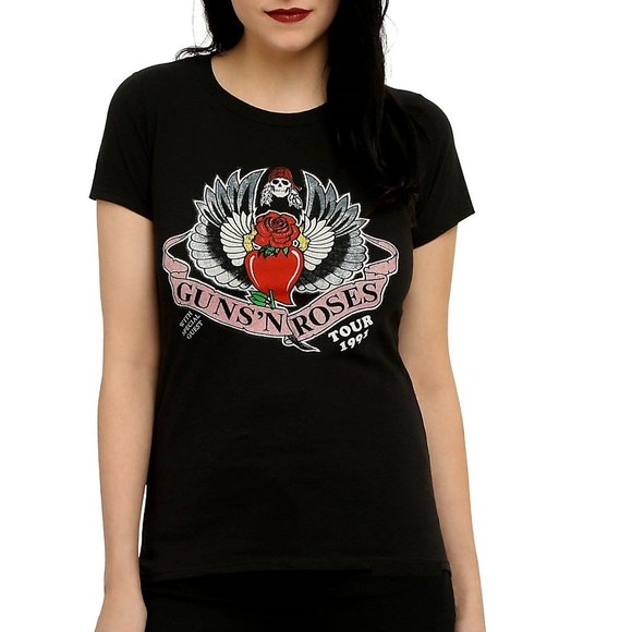 Guns N Roses Tatoo metal rock Official cotton T-Shirt XL NWT - Picture 1 of 2